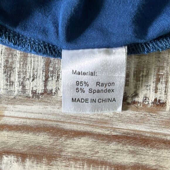 Simier Fariry Women Summer Hide Belly Work Casual Knee Blouson Dress with Pocket - Picture 6 of 13